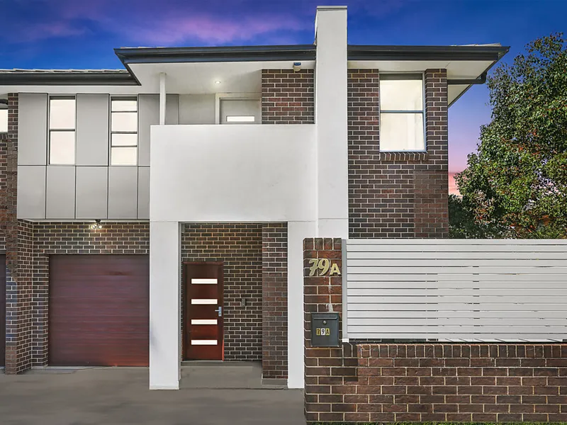 Contemporary home in central location