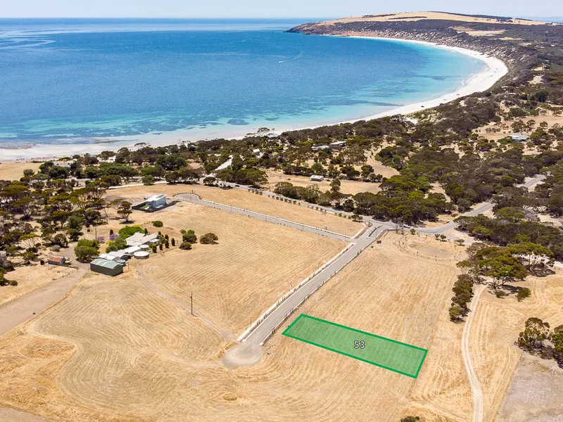 Lot 53 Seaside Land Release Emu Bay 'It's where you want to be'