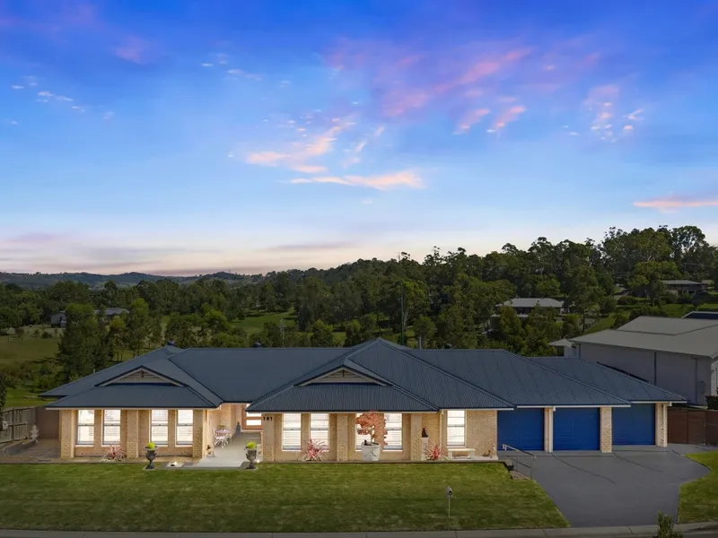 Live in luxury at opulent residence on sprawling block