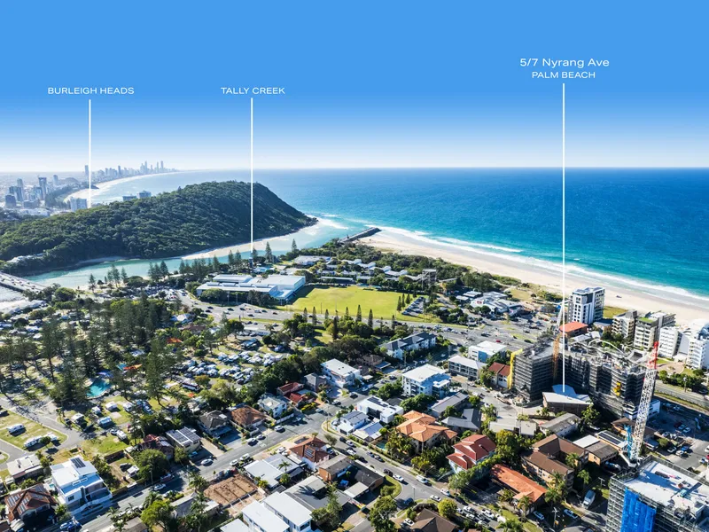 WALK TO THE BEACH & TALLEBUDGERA CREEK