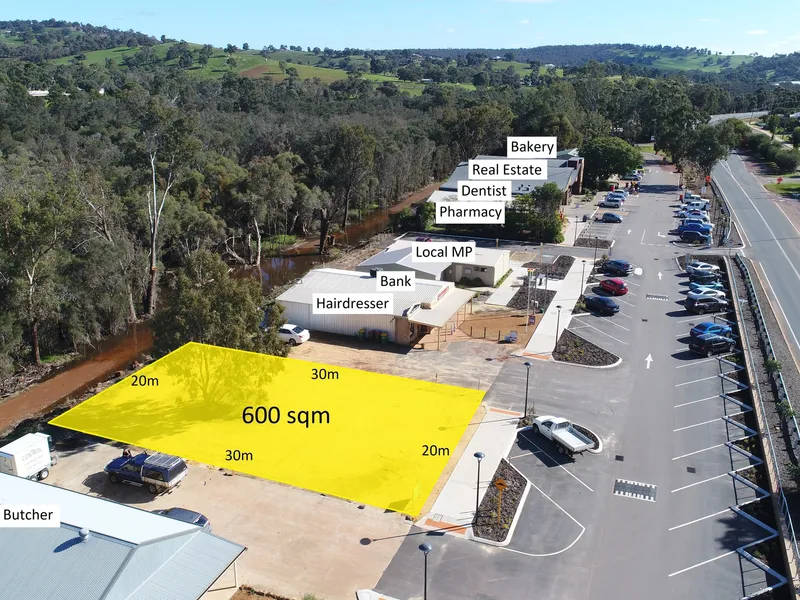 VACANT LAND - ZONED TOWN CENTRE