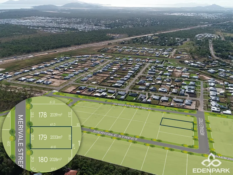 Premium Land ready to build on in Eden Park Estate