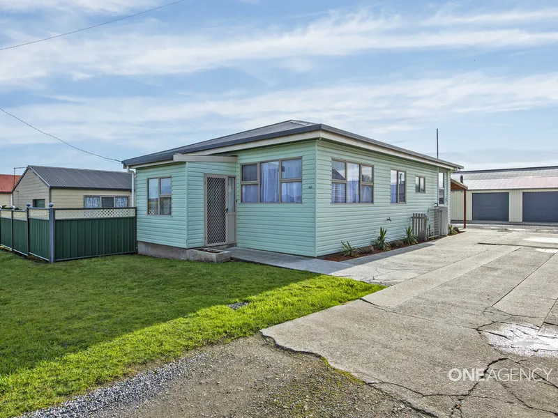 Renovated home in great location with huge shed