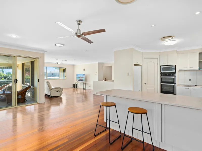 ELEVATED FAMILY HOME - QUIET STREET WITH VIEWS