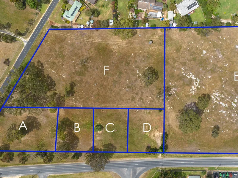 Country vista on the edge of town