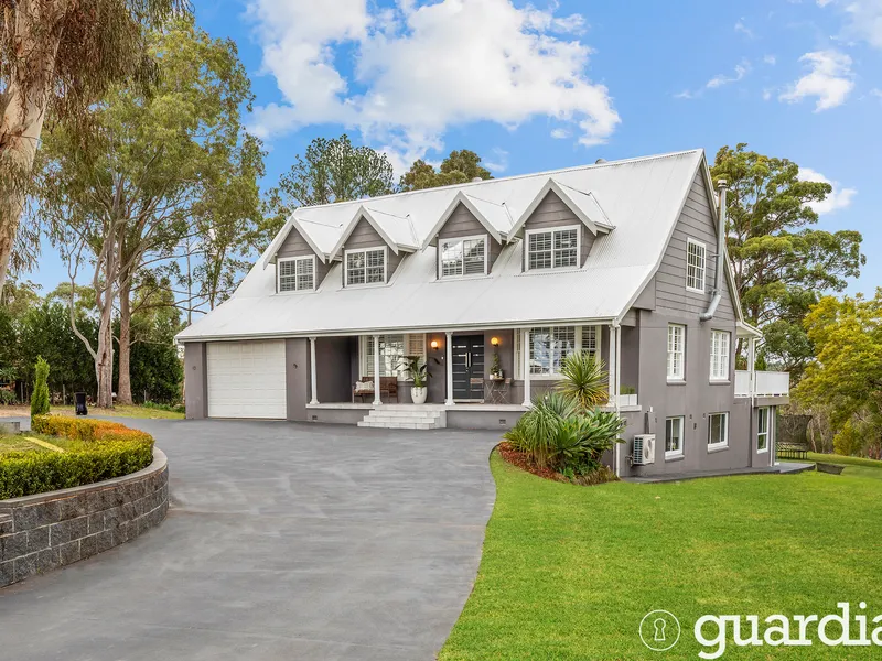 Charming entertainer on 5 acres