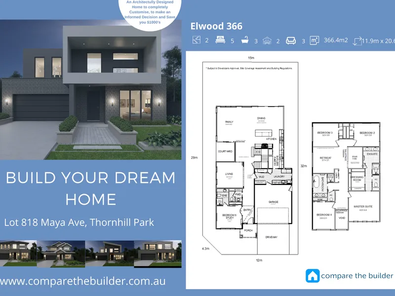 FUTURE PROOF CORNER BLOCK READY TO BUILD YOUR DREAM HOME ON