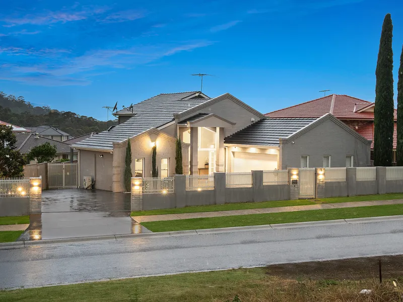 Striking family haven of contemporary comfort