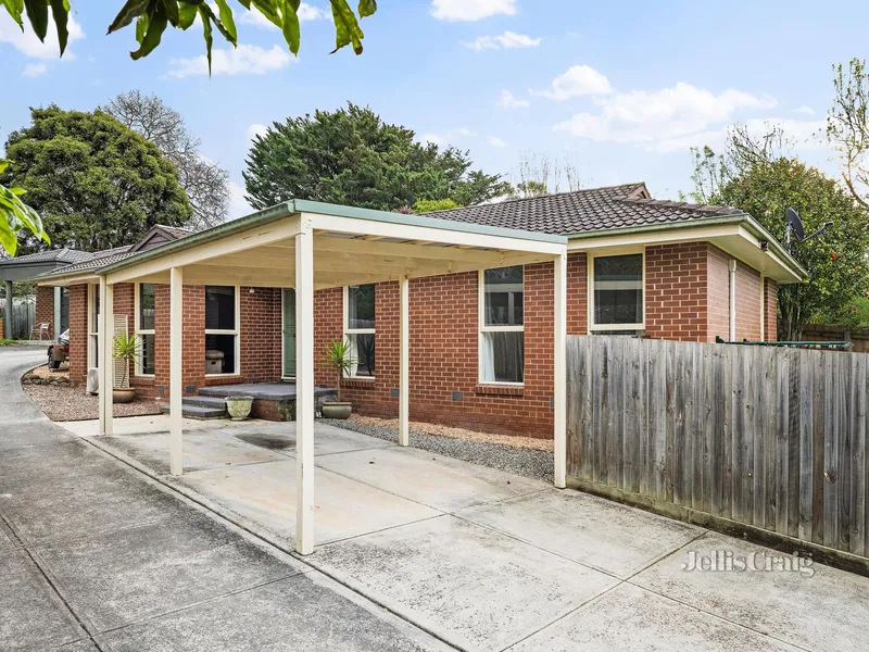 Bowl of court first home with generous outdoor space