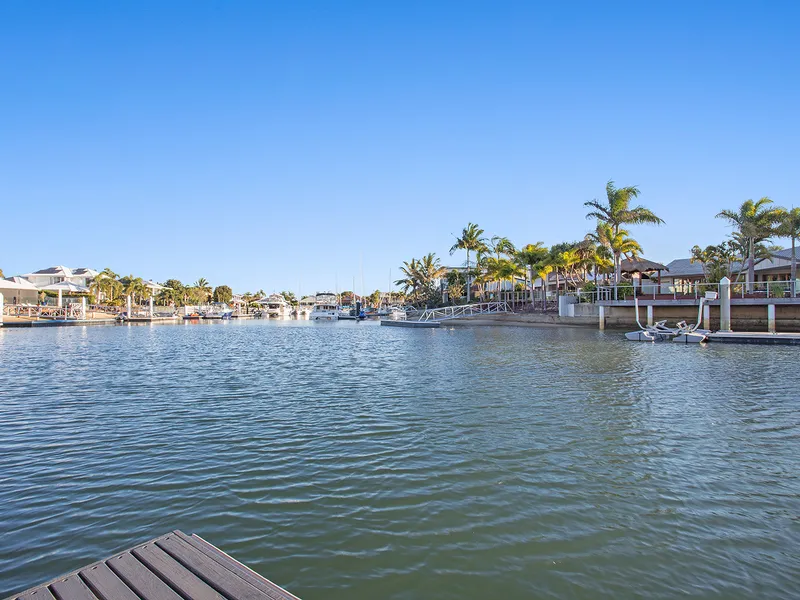 LIVE THE LIFESTYLE - Fully furnished, water front home including gardener and pool maintenance