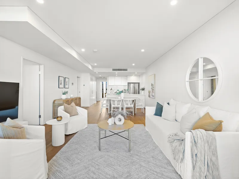 Modern Split-Level Apartment