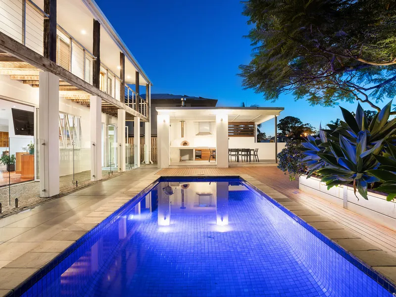 Unique Waterfront Entertainer in Desirable Location