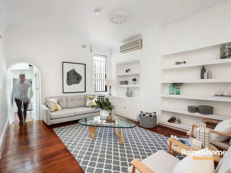 Character charm with modern appeal + direct park access