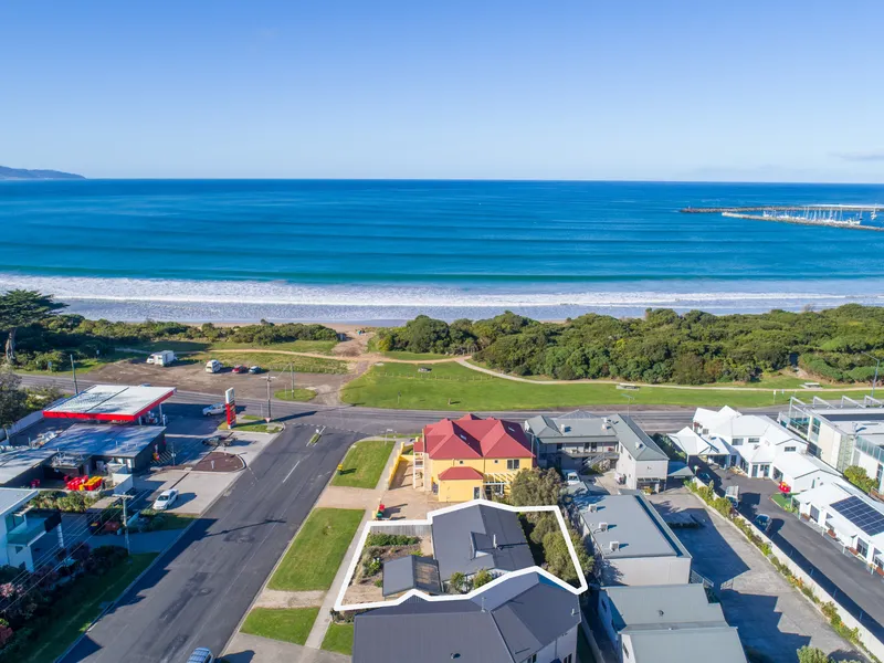 LITERALLY ... A STONES THROW