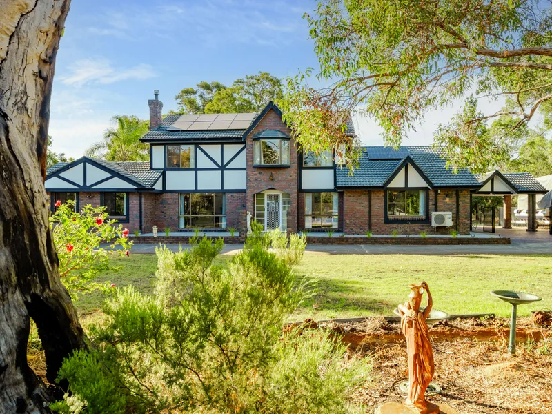 Modern tudor retreat