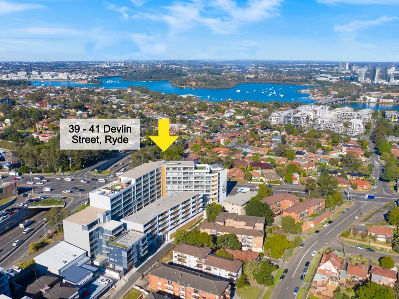 Brand New Apartment - Walk to Top Ryde City and Transport