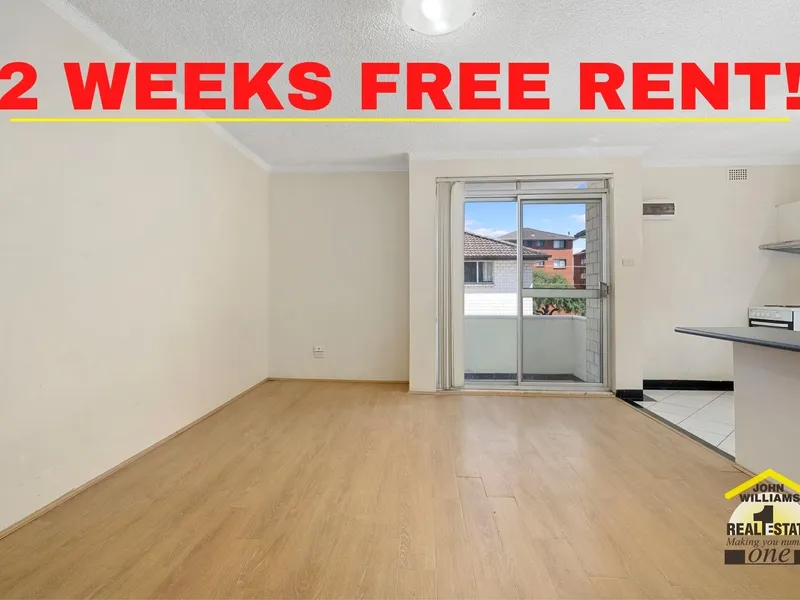 2 WEEKS FREE RENT!