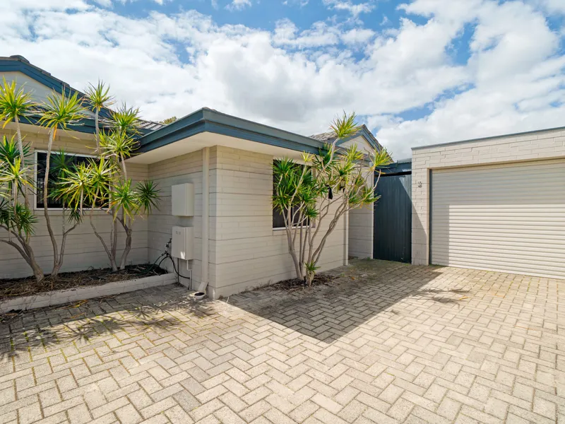 Perfectly located tucked away in a quiet complex