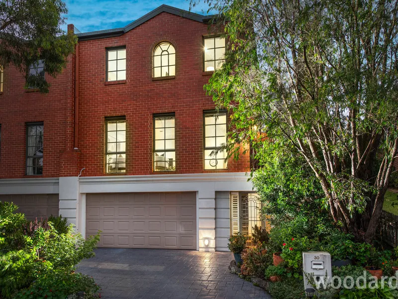 Surprisingly spacious and conveniently located light-filled townhouse