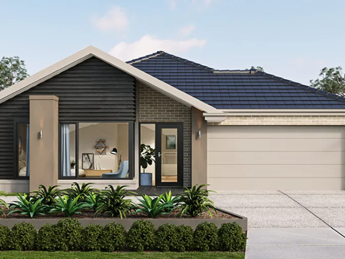 Metricon Avery Home with a Peak Facade