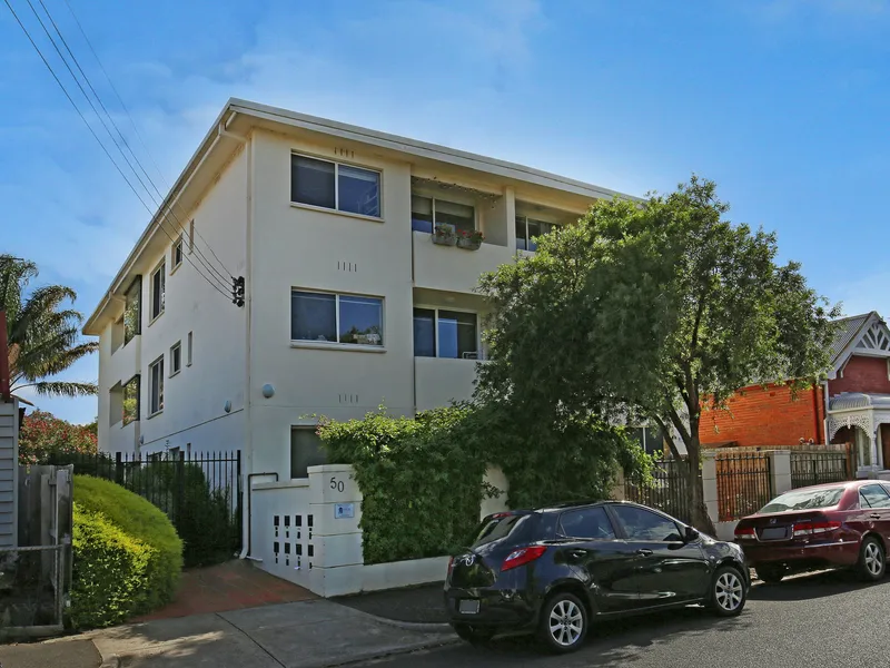 This renovated two-bedroom apartment has everything