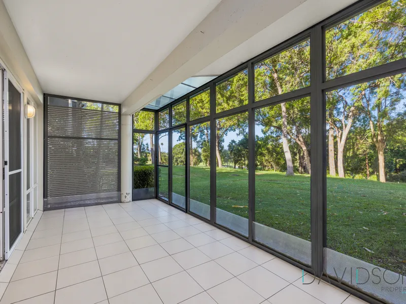 **APPLY NOW for PRE-APPROVAL**Ground Floor Palms Golf Frontage – Large Patio over looking the Course! SANCTUARY COVE