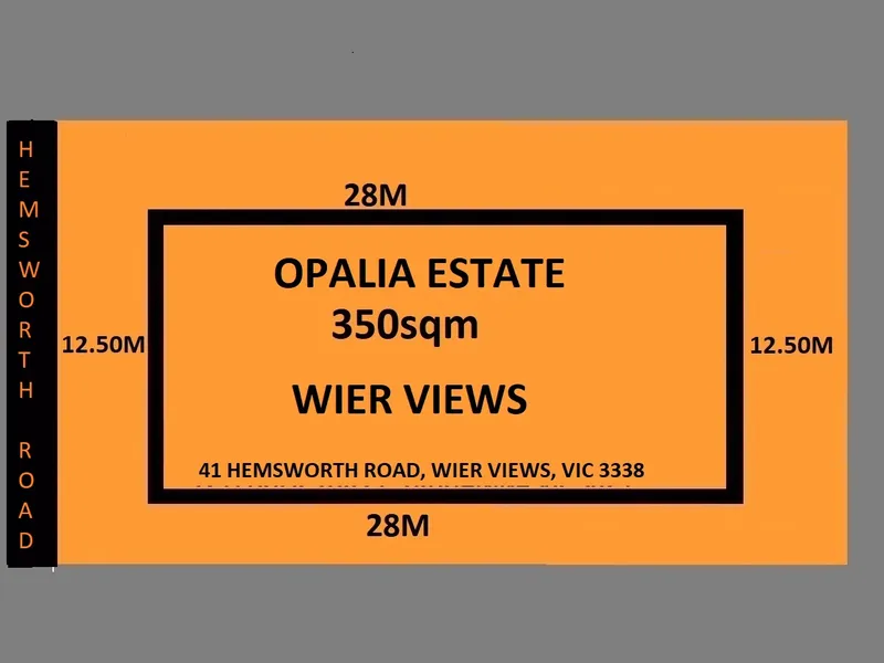 41 HEMSWORTH ROAD, WEIR VIEWS, VIC 3338 ( Walk to the shopping Centre)