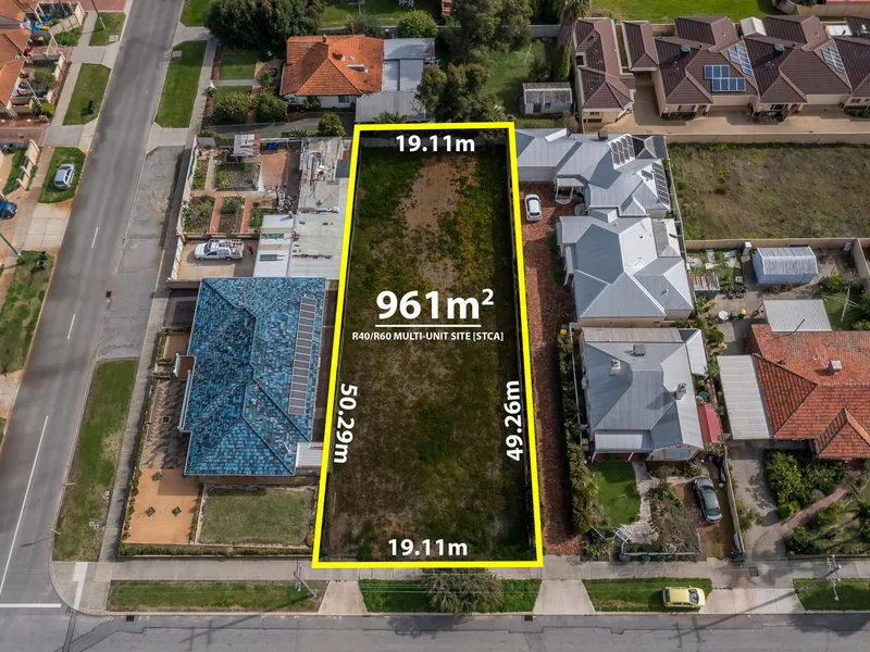 CLEARED Site with planning approval in place!