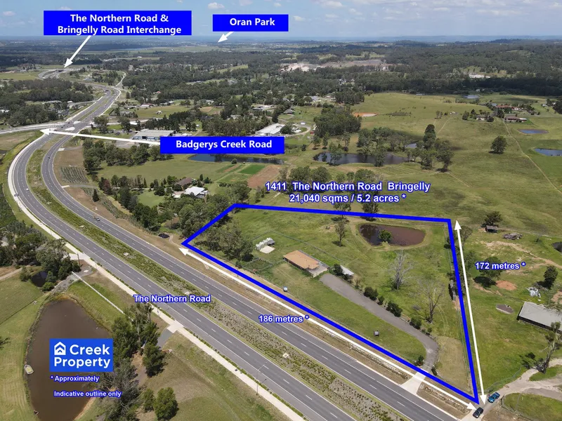 21,000sqms / 5.02* acres Flexible Employment Land^ located between Western Sydney Airport and the Aerotropolis City Centre