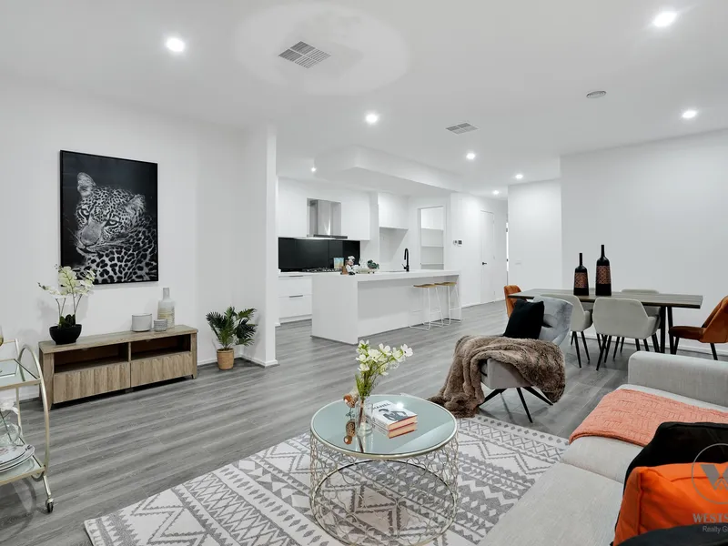 PARK FACING, BRAND NEW, READY TO MOVE IN FAMILY HOME LOCATED IN THE 