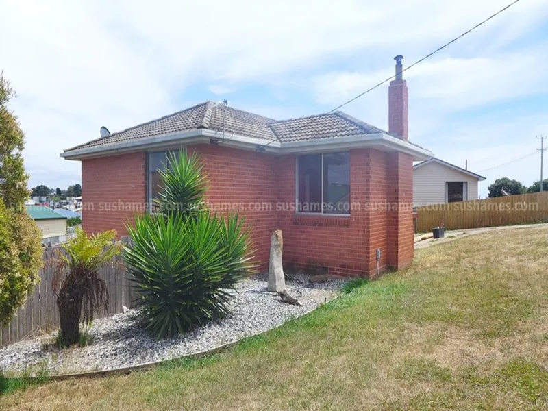 Brick home within walking distance to beach.