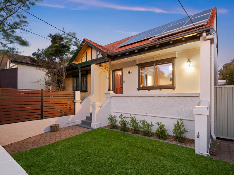Captivating 272sqm classic on one of Marrickville's best streets