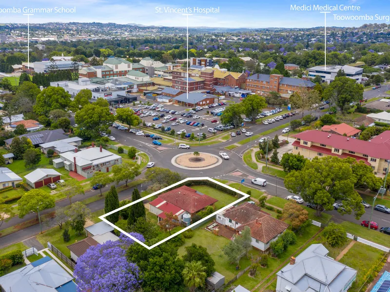 Prime East Toowoomba Investment Property – St. Vincent’s Hospital Precinct