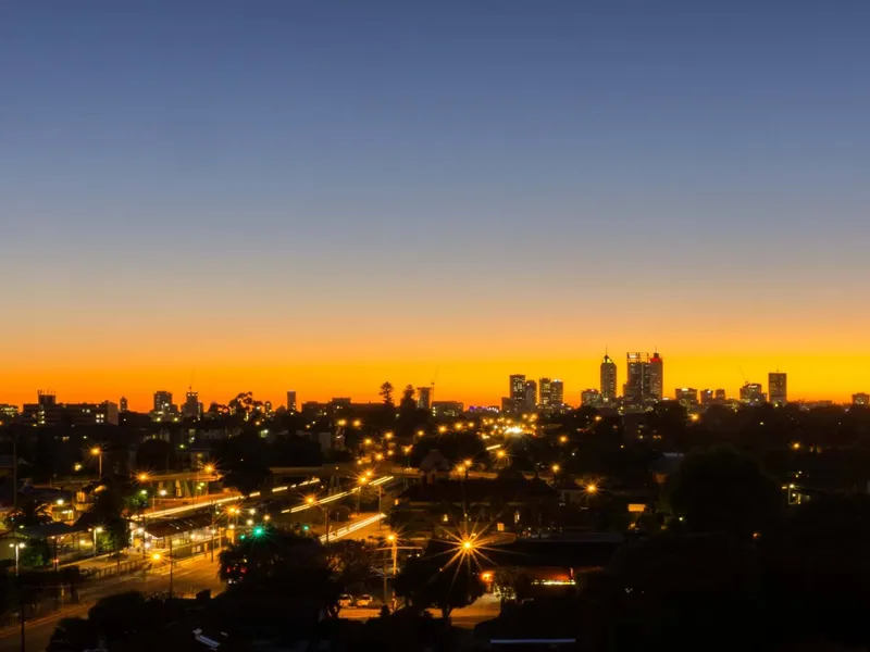 VIEWS FROM A SIZABLE BALCONY…..