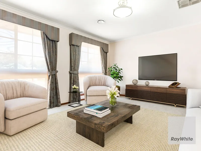 Family home positioned on 1142m2