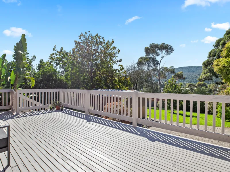 An ideal starter home with views to the Dandenong’s