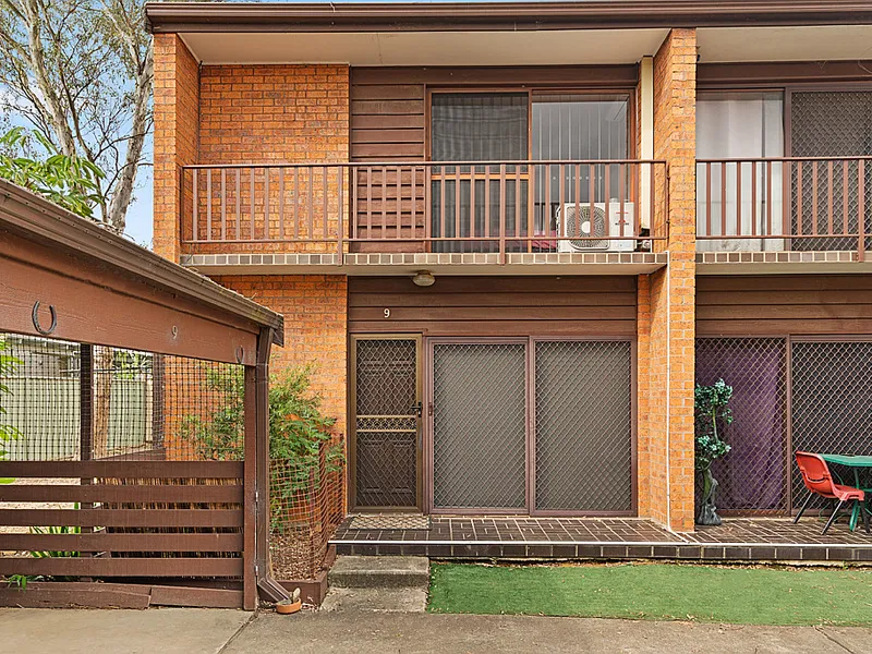 Positioned to the back of the block!