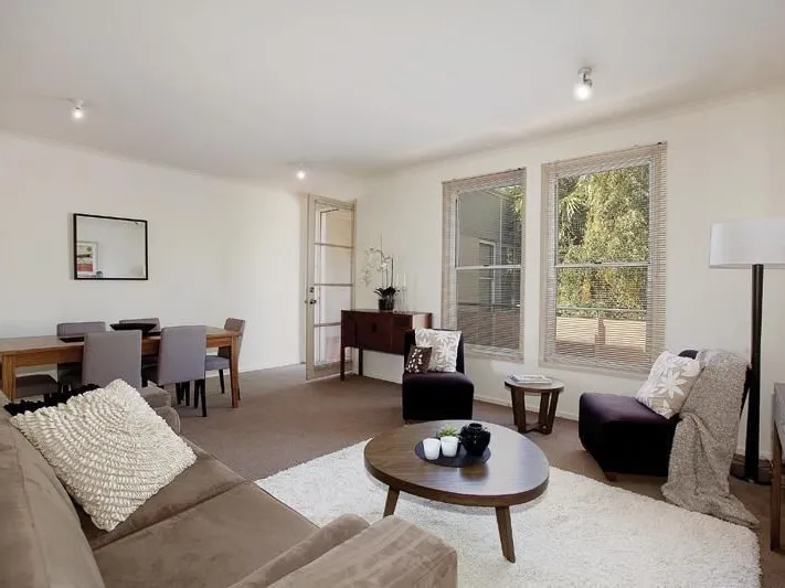 The lush central gardens of secure and sought-after 'Miller Park