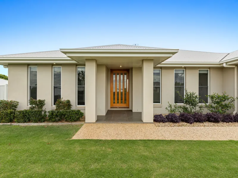 Stylish Single-Level Home with Side Access, Secure Yard and Shed