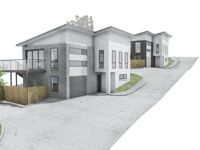 Brand new contemporary townhouses – 1, 2 & 3/68 Malunna Road, Lindisfarne