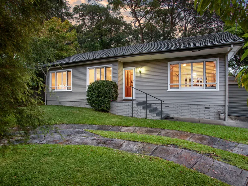 Renovated family home on extensive level block