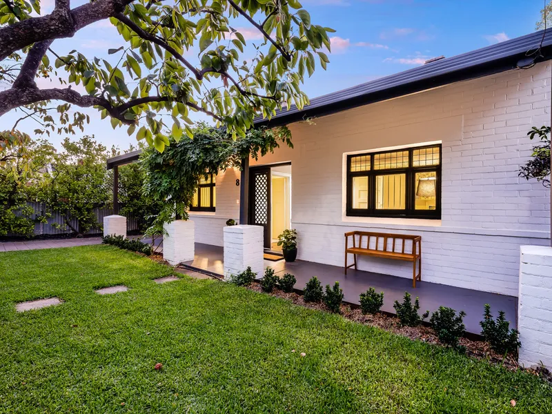 Character and charm stylishly combined in this delightful near city home on 400sqm (approx).