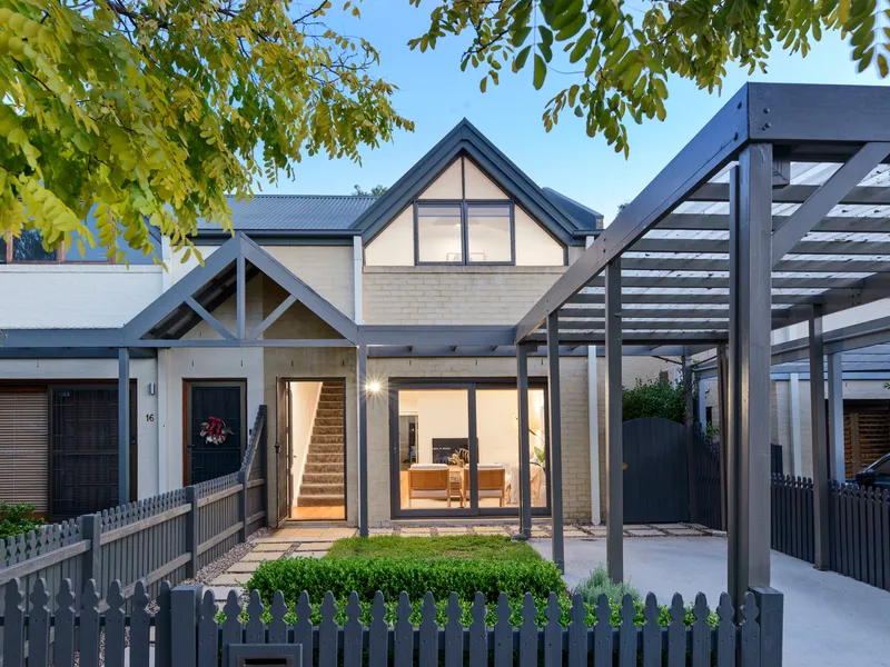 A sun-filled parkside family home