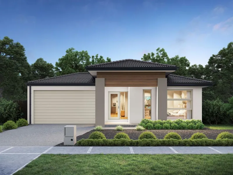 Build your dream home. Open-plan spaces make the Carinya ideal for young families.