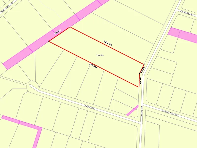 Large land parcel ready for you to build