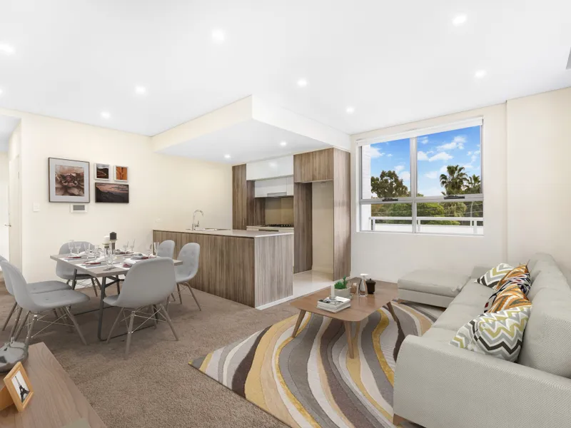 Modern three bedroom apartment in the heart of Merrylands