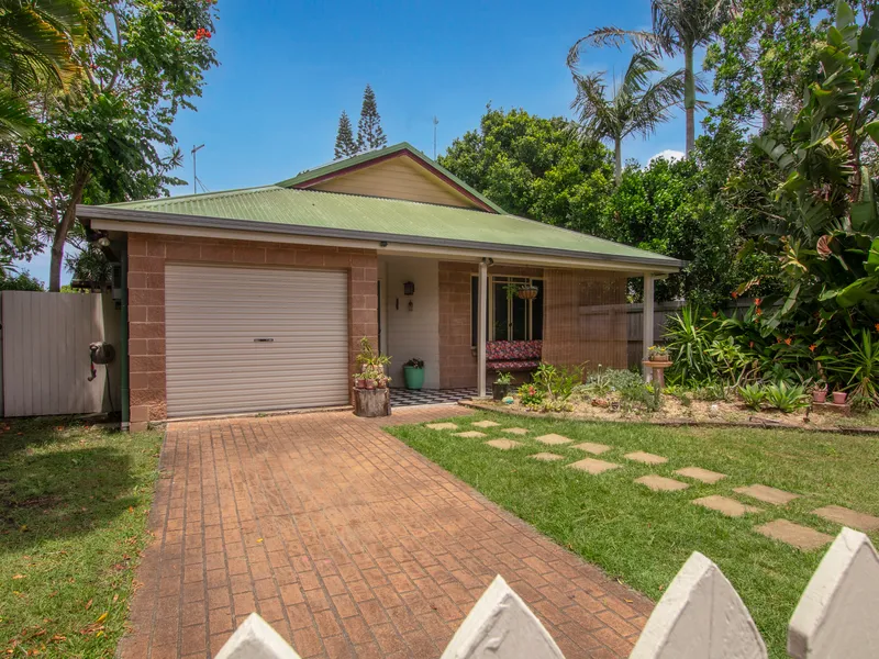 Cottage Style Home With Enclosed Backyard