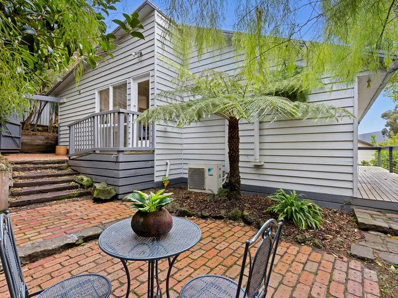 Stylishly renovated split level.