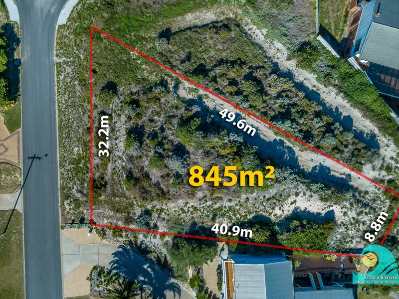 844M2 BLOCK WITH MAGNIFICENT OCEAN VIEWS OVER YANCHEP LAGOON!