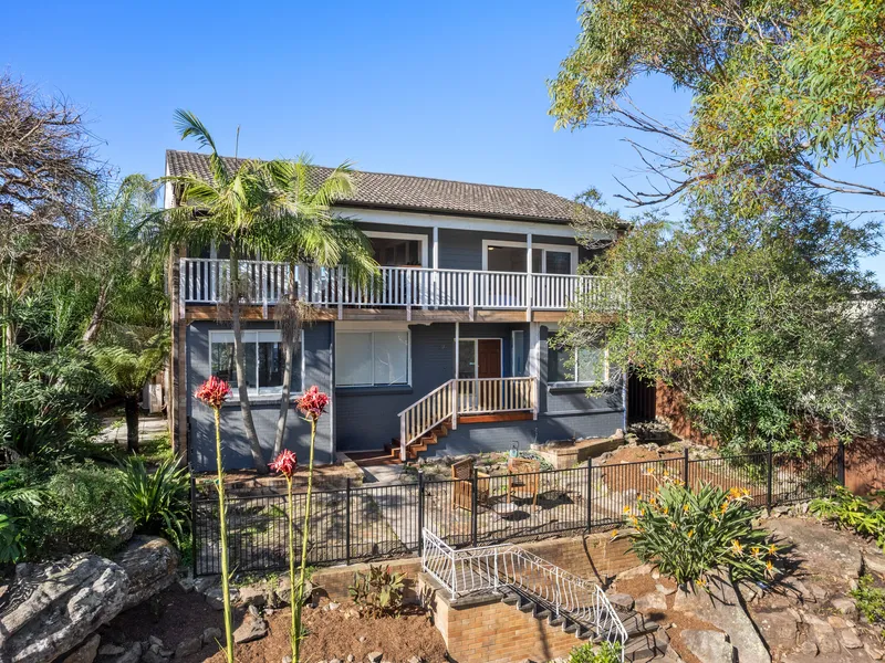 Family home with leafy views